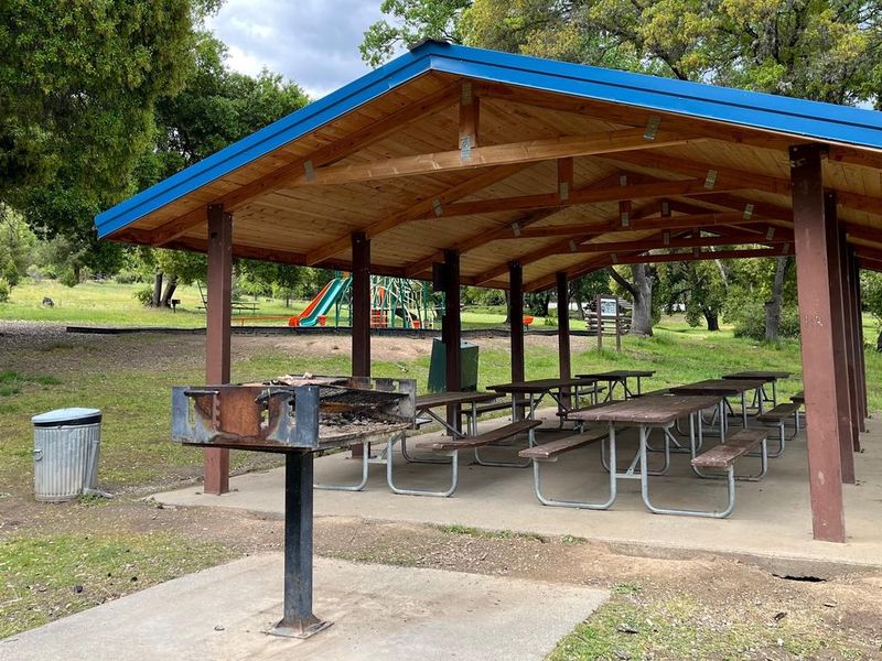 Shown here is the Pomo A Reservable Picnic Shelter