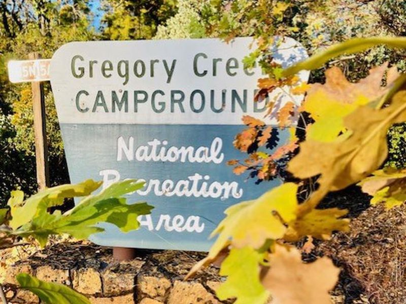 Gregory Creek Sign
