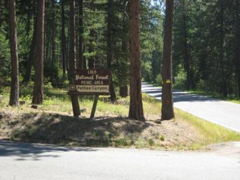 Picnic area entrance