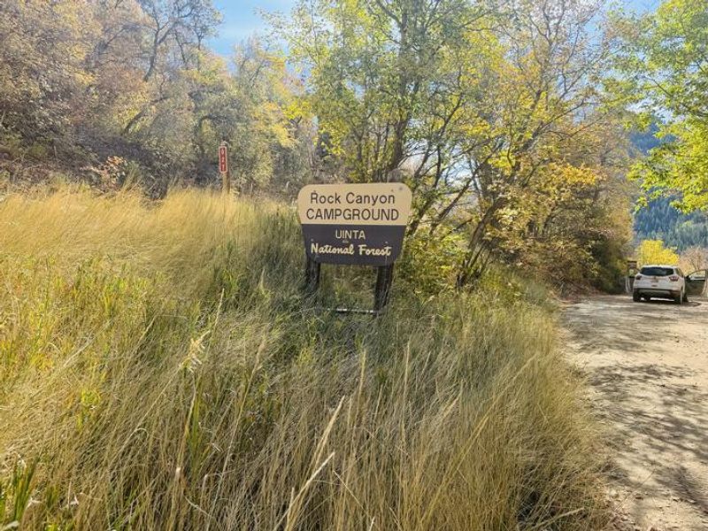 Campground sign 