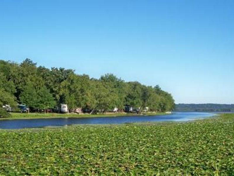 View of Potter’s North campground loop.