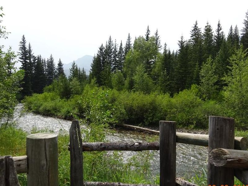 West Boulder River out the side door