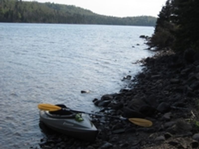 Taking a canoe or kayak to Beaver Island is a popular way to access the island.