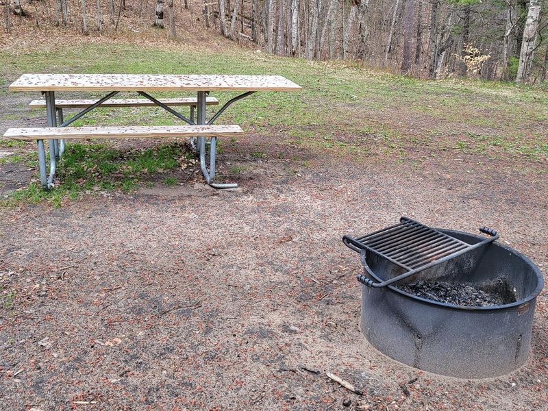 Table and Fire ring