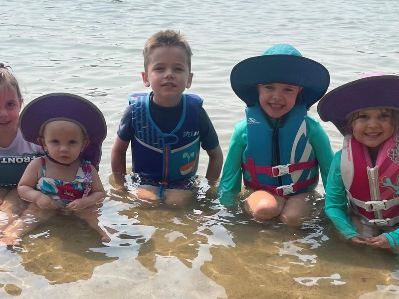 Enjoying a sunny day 