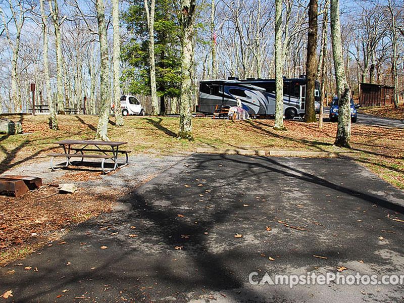 Lewis Mountain campsite #2