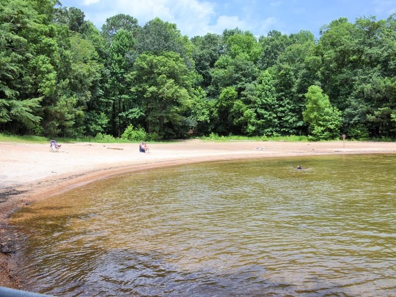 Victoria Campground Swim Beach