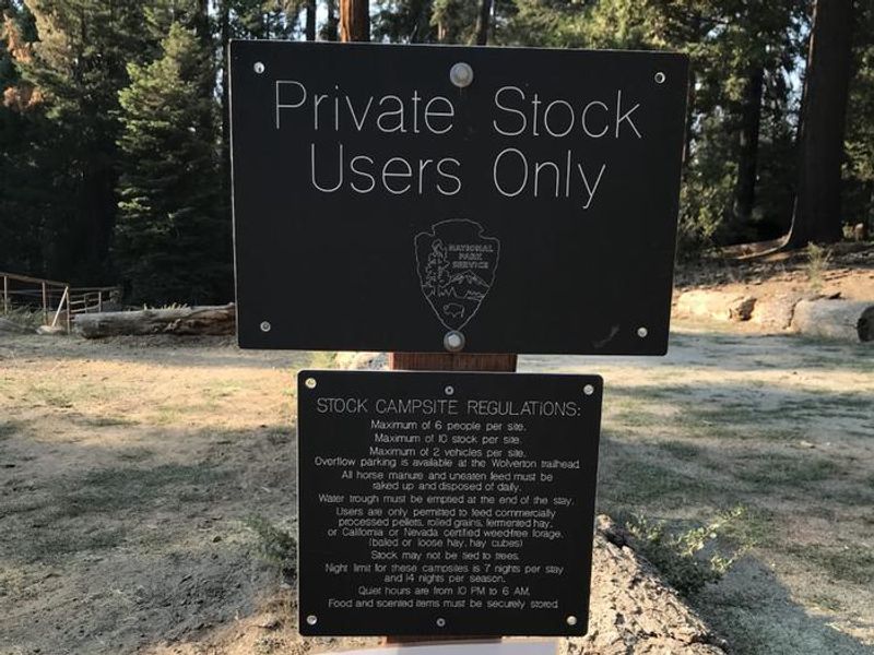 Wolverton Stock Camp Sign