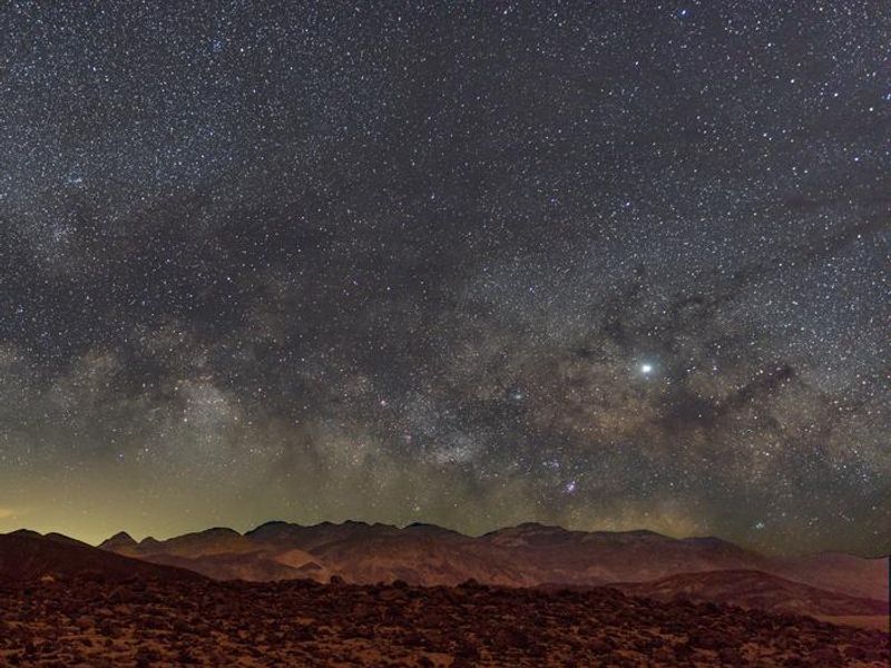 Death Valley is known for its stunning night sky, making it an exceptional place for camping! Fun Fact: it is certified as an International Dark Sky Park!