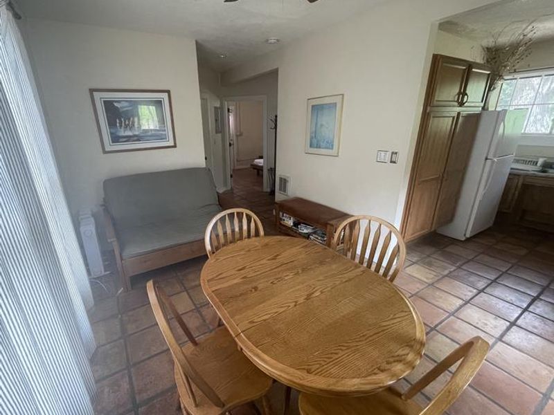 Dining Room of Portal CCC House, including futon.