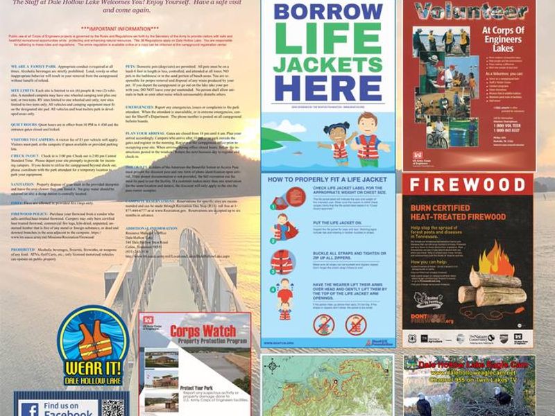 LILLYDALE CAMPGROUND BULLETIN BOARD SIDE A