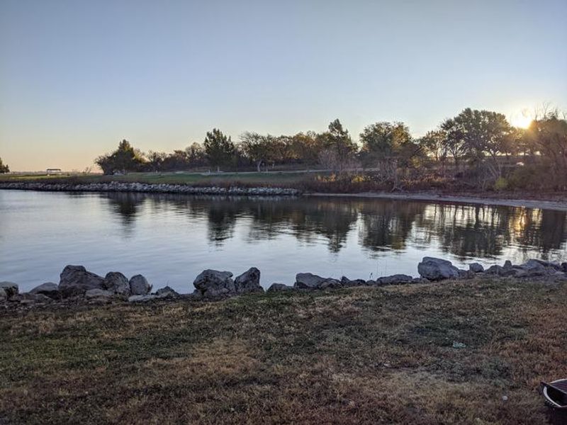 Looking back at Loop A from the primitive sites in West Rolling Hills