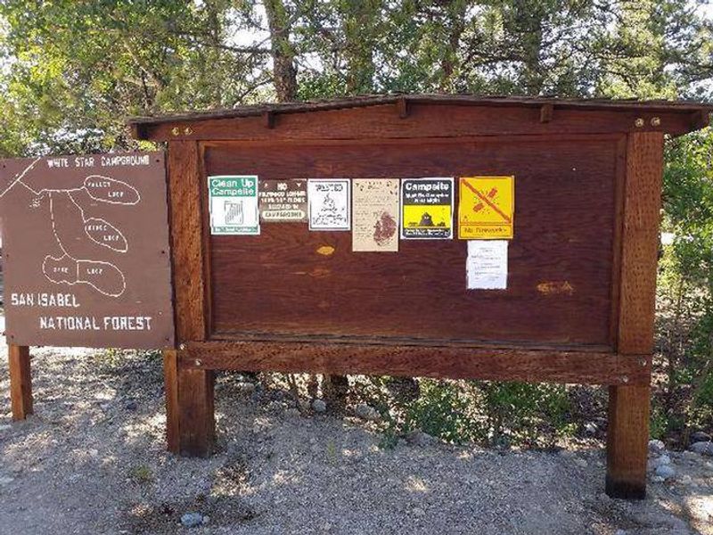 White Star Campground Information Kiosk 2