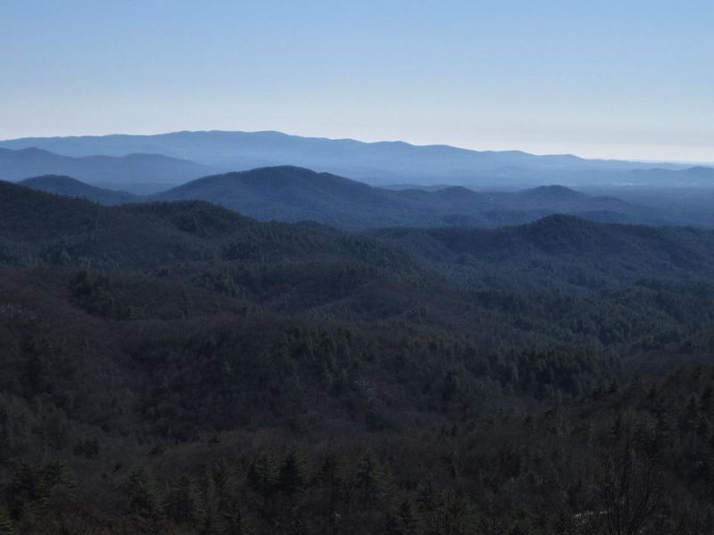 View from the Mountaintown Overlook, near Jacks River Fields