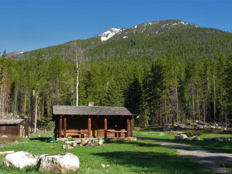 Fourmile Cabin near the Boulder River