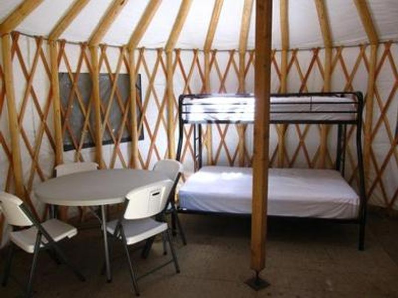 Whitetail Yurt Interior