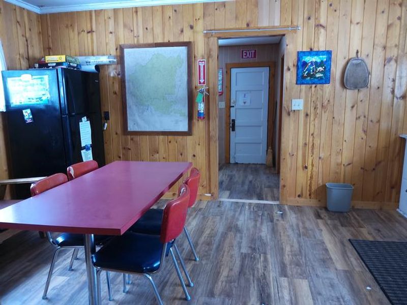 Sitting area in the kitchen