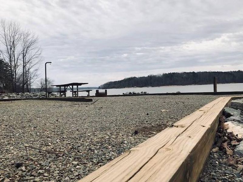 Welcome to Buffalo Park! This picture is of campsite #21. It is one of the many beautiful campsites that Buffalo Park has to offer. This site specifically is a primitive campsite. Therefore, it does not have a water hook up or electric. 