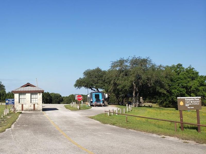 main gate to North Park