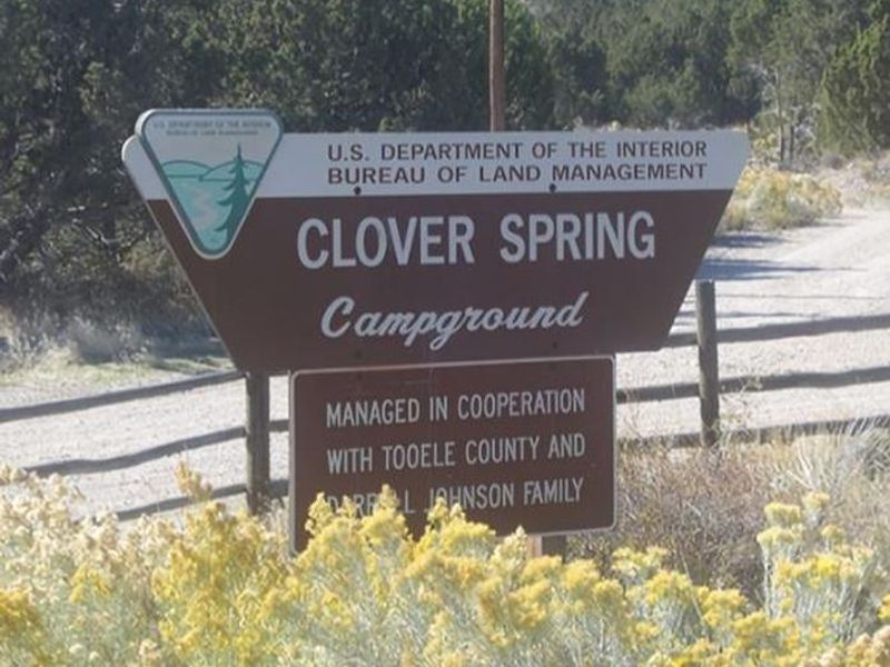 You've arrived at Clover Spring Campground