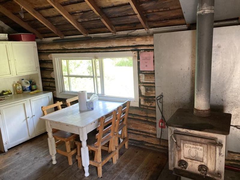 stove and table