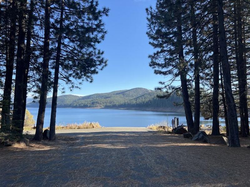 A photo of the Boatramp at West Point Campground