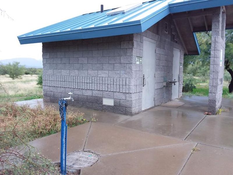 Schoolhouse Campground Restrooms and Water Spigot