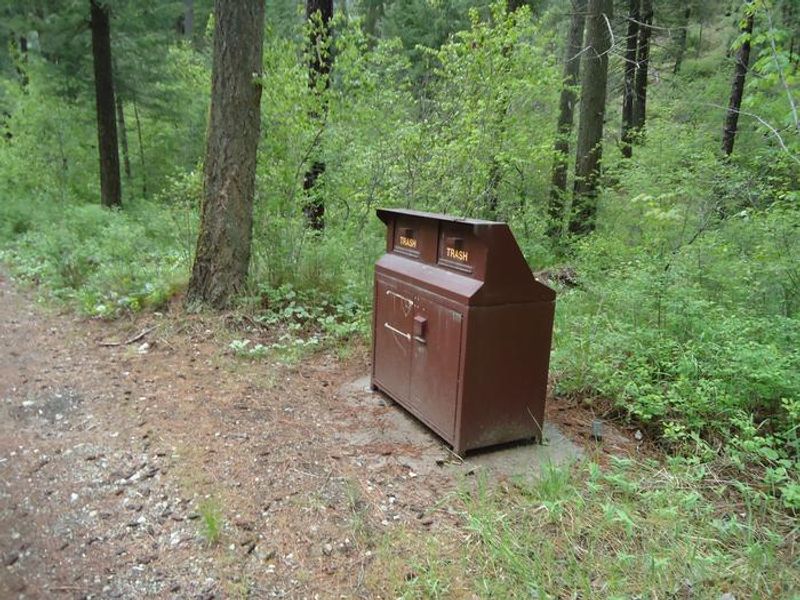 Trout Creek Campground Trash Enclosure
