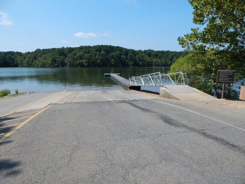 This is the Rudds Creek boat ramp that is available to the public. 