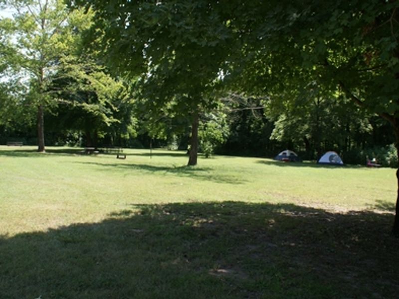 Tents at Carver Campground