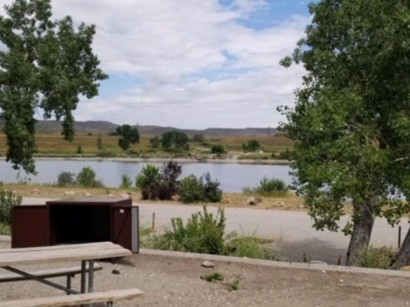 Grapevine Campground looking toward Afterbay Campground