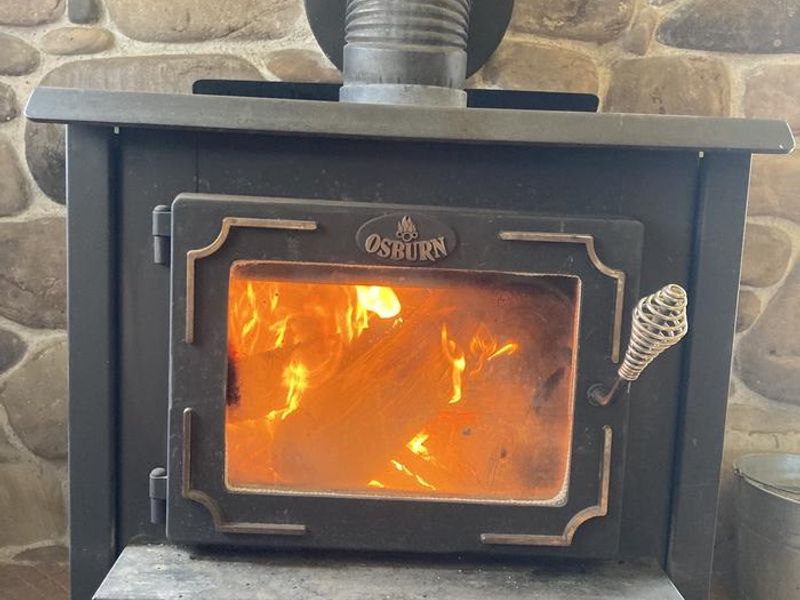 wood stove
