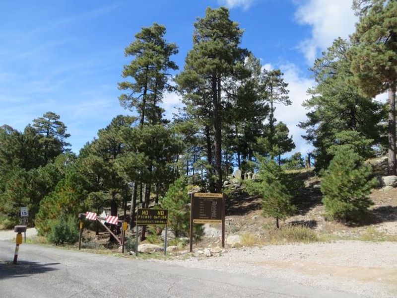Whitetail Campground Entrance Sign