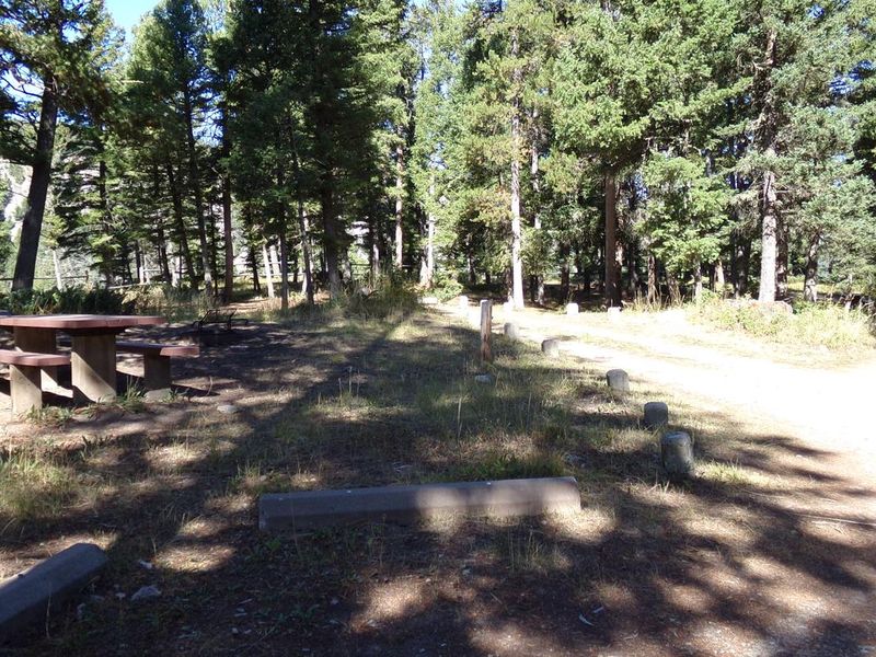 Campsite at Hilltop Campground