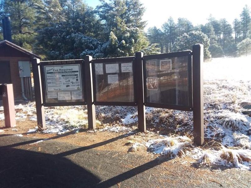 White Spar Campground Information Kiosk