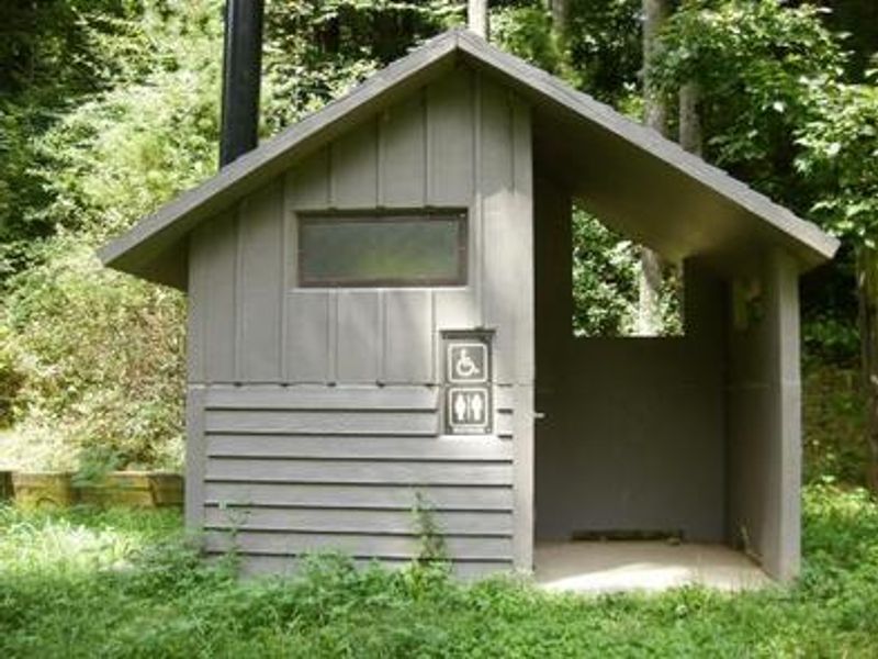 Pit Toilet at Wash Creek