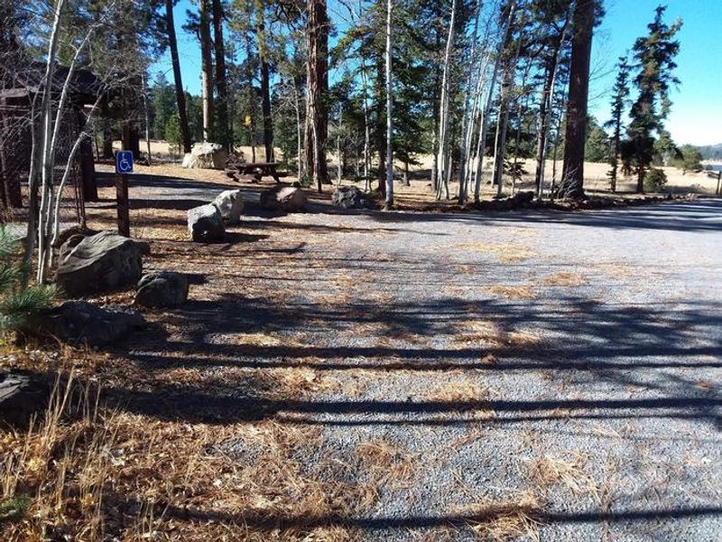 Rainbow Campground Parking Area