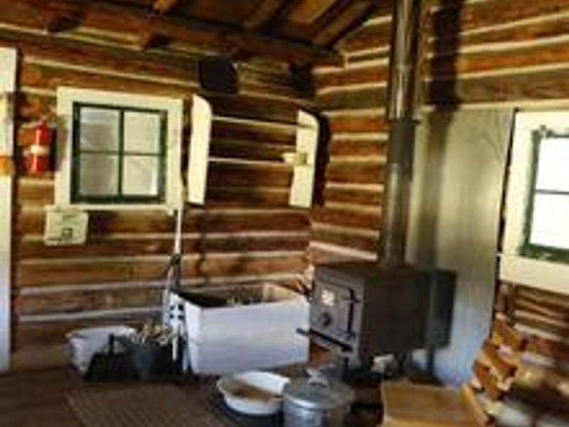 Interior - wood stove 