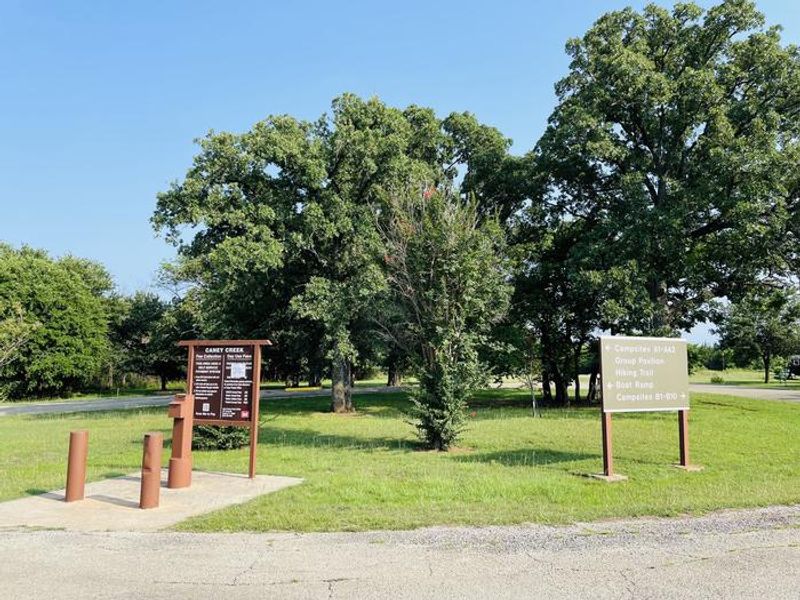 A photo of facility CANEY CREEK with No Amenities Shown