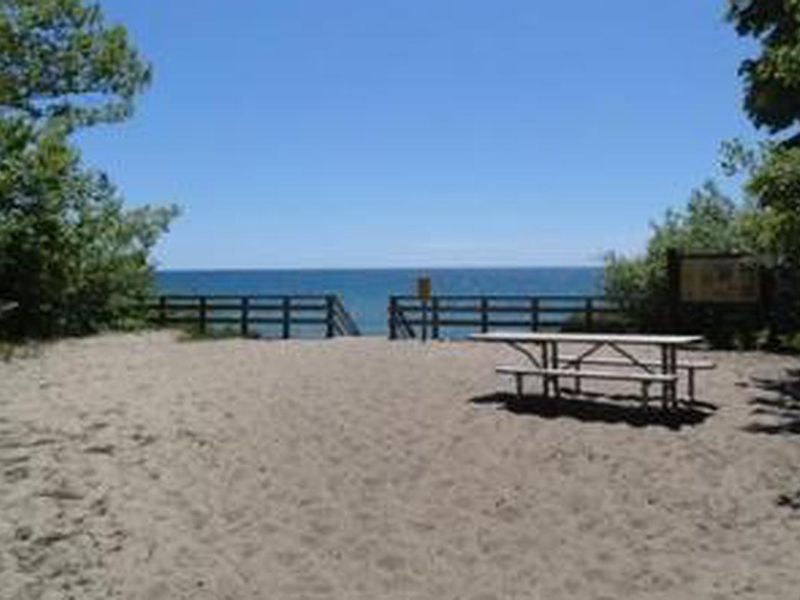 LAKE MICHIGAN AT ST. IGNACE