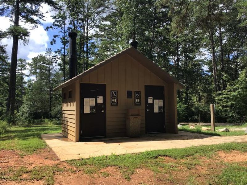 CXT vault toilet facility for Woods Ferry Campground (SC)