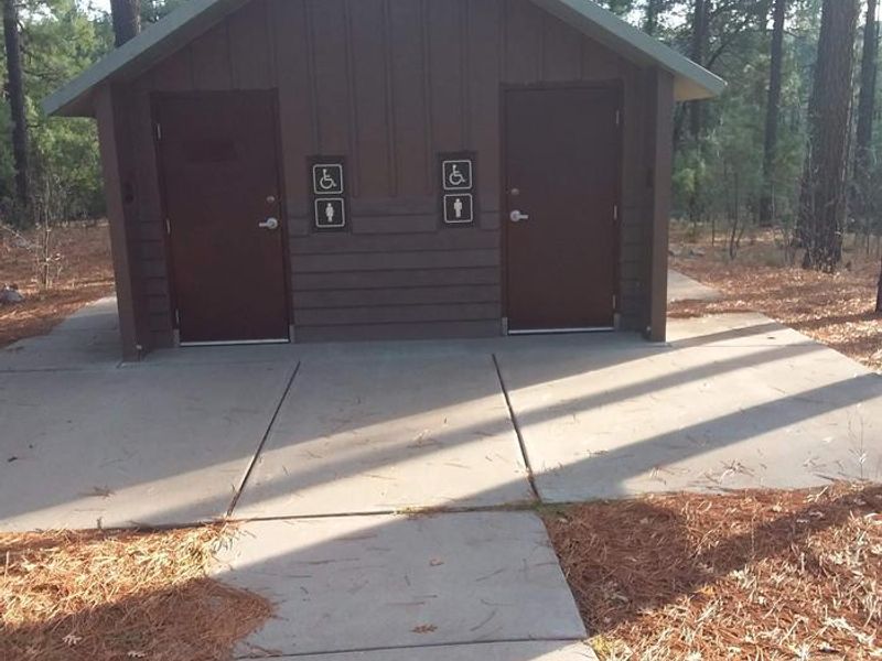 Sharp Creek Campground Vault Toilets