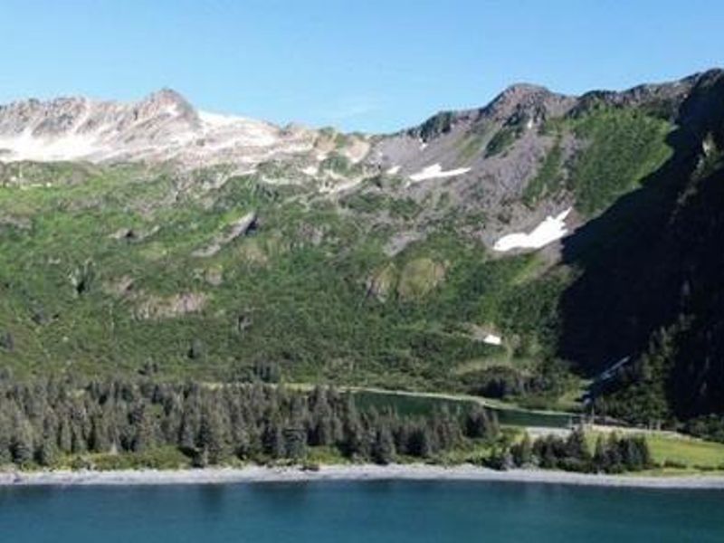 Glacier Carved Peaks at Kenai Fjords National Park 