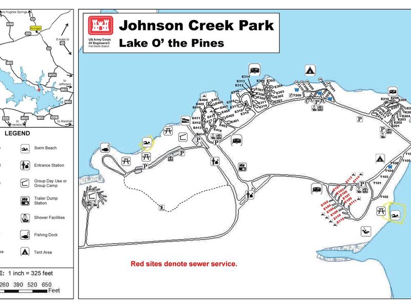 Johnson Creek Brochure Map