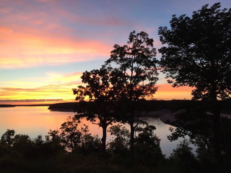 Mark Twain Lake from M. W. Boudreaux Visitor Center
