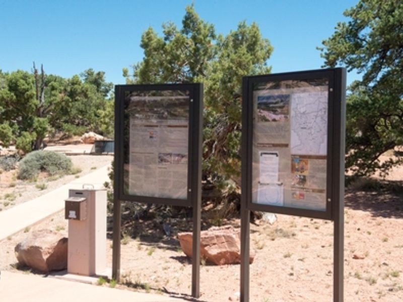 Campsites are first-come, first-served. You can self-register at the campground.