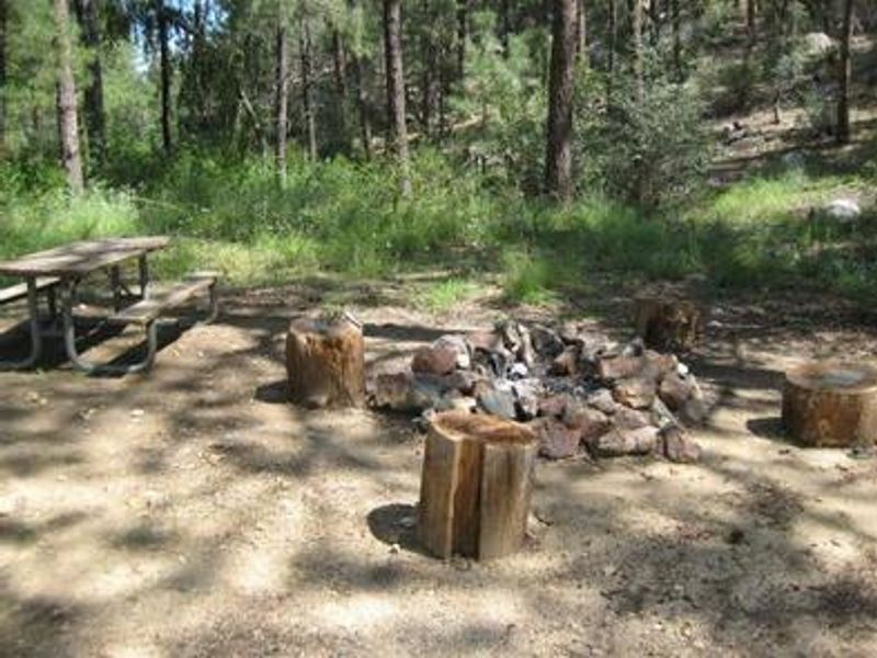 wood chopping area