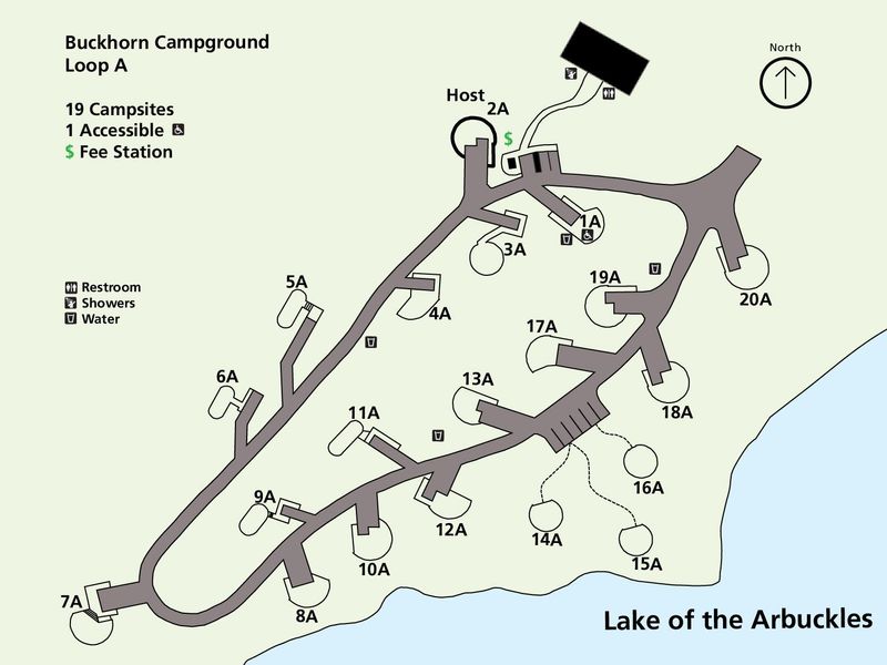 Loop A is first come, first served and is only open in summer months.