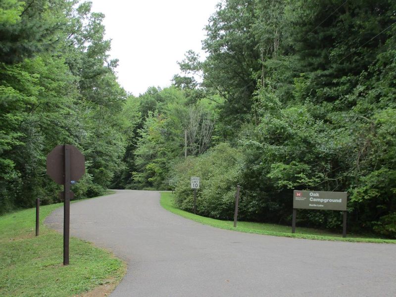 Entrance to the Oak Loop.