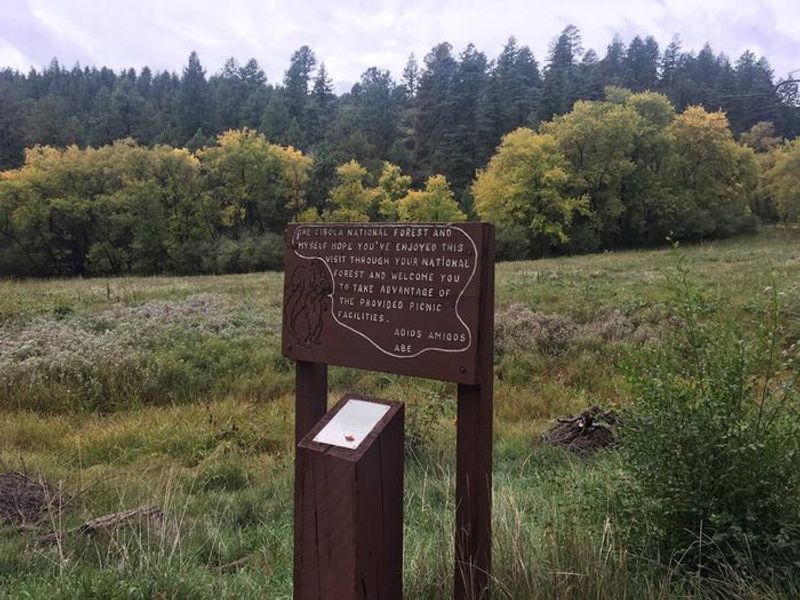  Accessible Nature Trail Entrance at Cienega Group Site